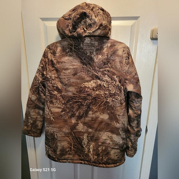 Mens Realtree Max-1 XT Hunting Camo Camoflauge Coat S Small - Picture 4 of 5